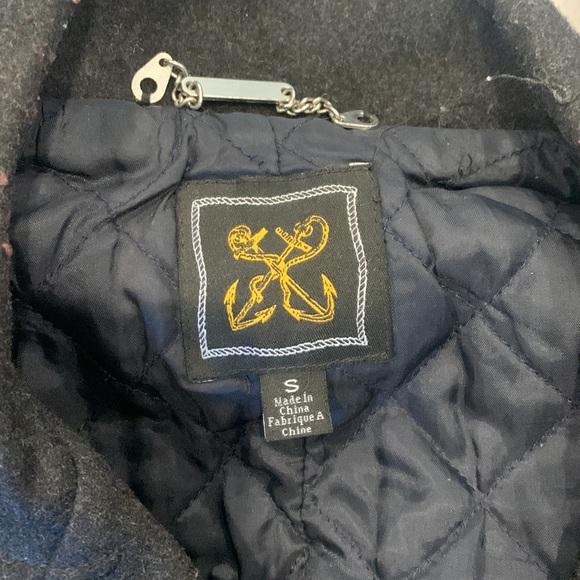 Dark grey Pea Coat - Picture 3 of 7